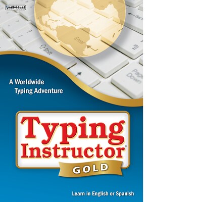 Individual Software Typing Instructor Gold for 1 User, Windows, Download