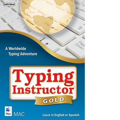 Individual Software Typing Instructor Gold for 1 User, Mac, Download