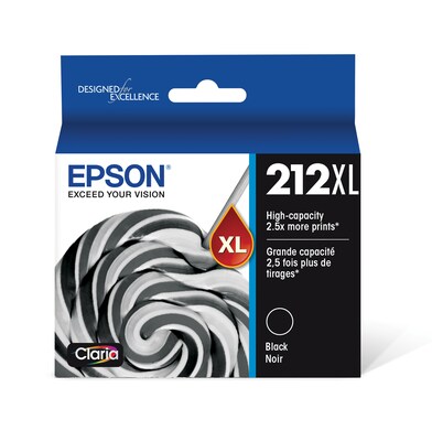 Epson T212XL Black High Yield Ink Cartridge (T212XL120-S)