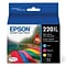 Epson T220XL Black/Cyan/Magenta/Yellow High Yield Ink Cartridge, 4/Pack (T220SL-XCS)