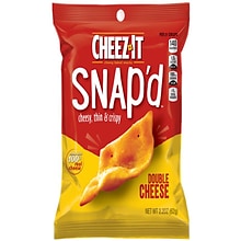 Cheez-It Snapd Double Cheese Crackers, 2.2 oz., 6 Packs/Box (KEE11422)