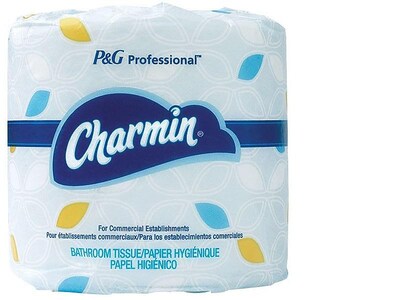 Charmin Individually Wrapped Toilet Paper, 2-Ply, 450 Sheets/Roll, 75 Rolls/Carton