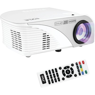 PYLE Business (PYLPRJG95) LCD Projector, Gray/White