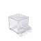 Azar 4 Cube Pencil Holder with Divider & Business Card Pocket, 2/Pack (556356)