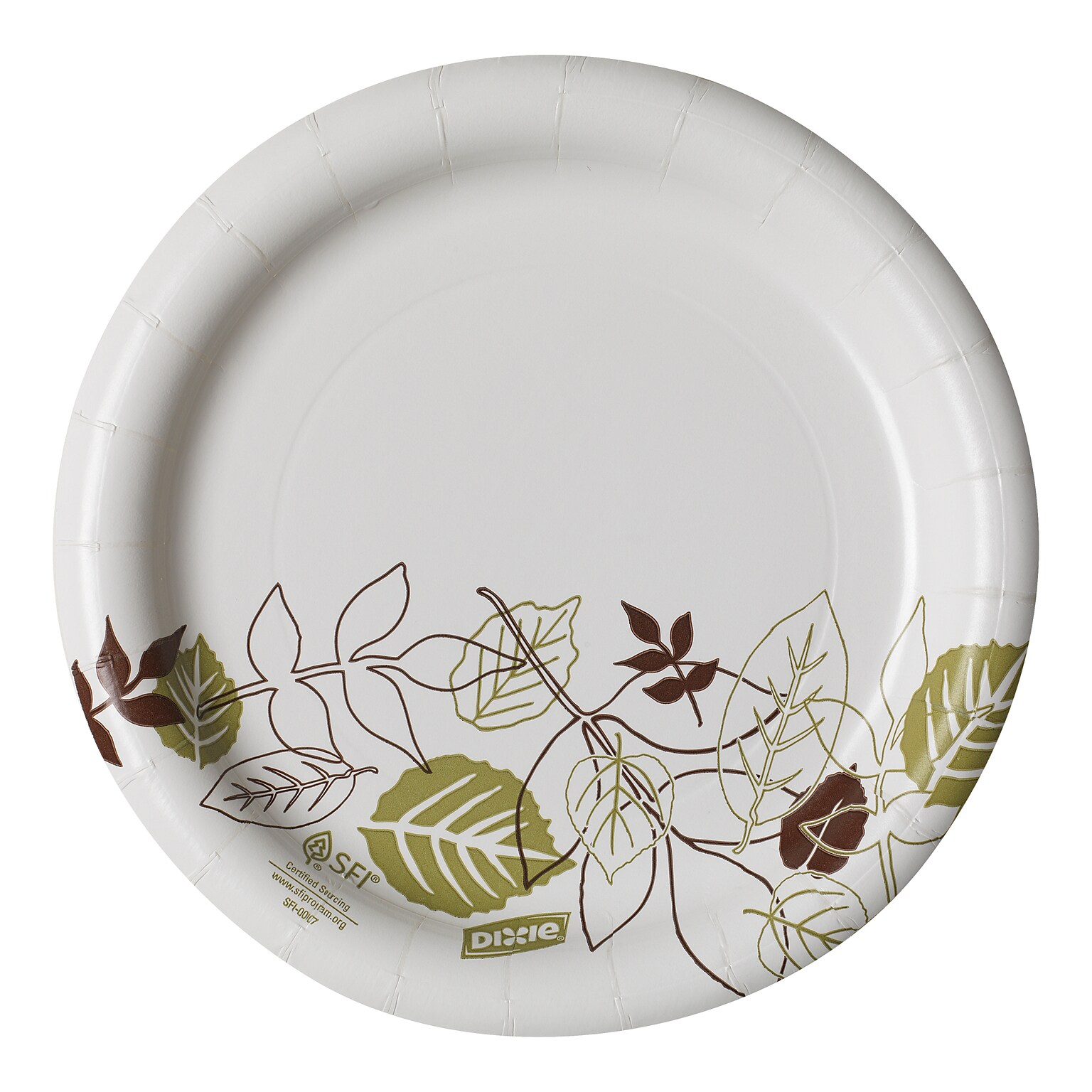 Dixie Pathways 6 7/8 Paper Plates, Multicolor, 500/Carton (UX7WS)