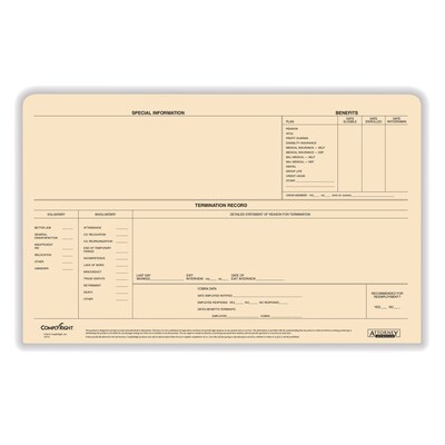 ComplyRight Confidential Personnel Envelo-File, Legal Size, 25/Pack (A0731)