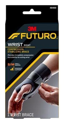 FUTURO™ Energizing Wrist Support, Right Hand, Small/Medium (48400EN)