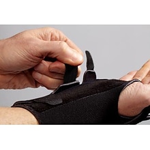 3M FUTURO Reversible Splint Wrist Brace, Adjustable, Black/Gray (10770EN)