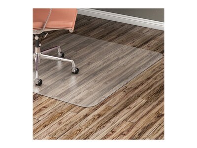 Lorell Hard Floor Chair Mat, 36" x 48'', Clear (LLR82825)