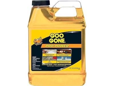 Goo Gone Liquid Gel Spray Adhesive Remover Pack Of 2 bottles 12 fl oz each