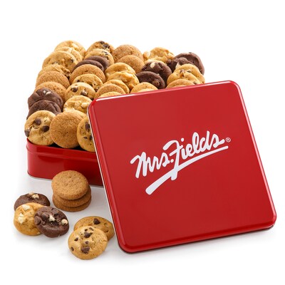 Mrs. Fields Original Cookies, Red Tin, 60 Pieces (17EV825)