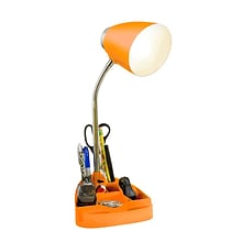 Limelights Incandescent Desk Lamp, Orange (LD1002-ORG)