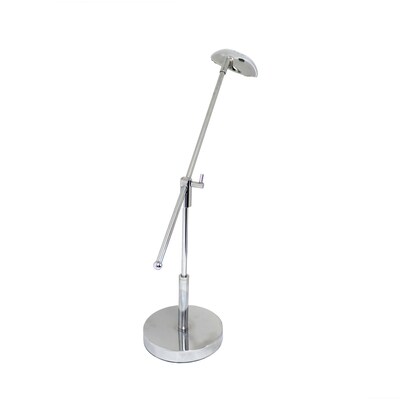 Simple Designs LED Desk Lamp, Chrome (LD1035-CHR)