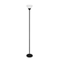 Simple Designs Incandescent Floor Lamp, Black (LF1011-BLK)
