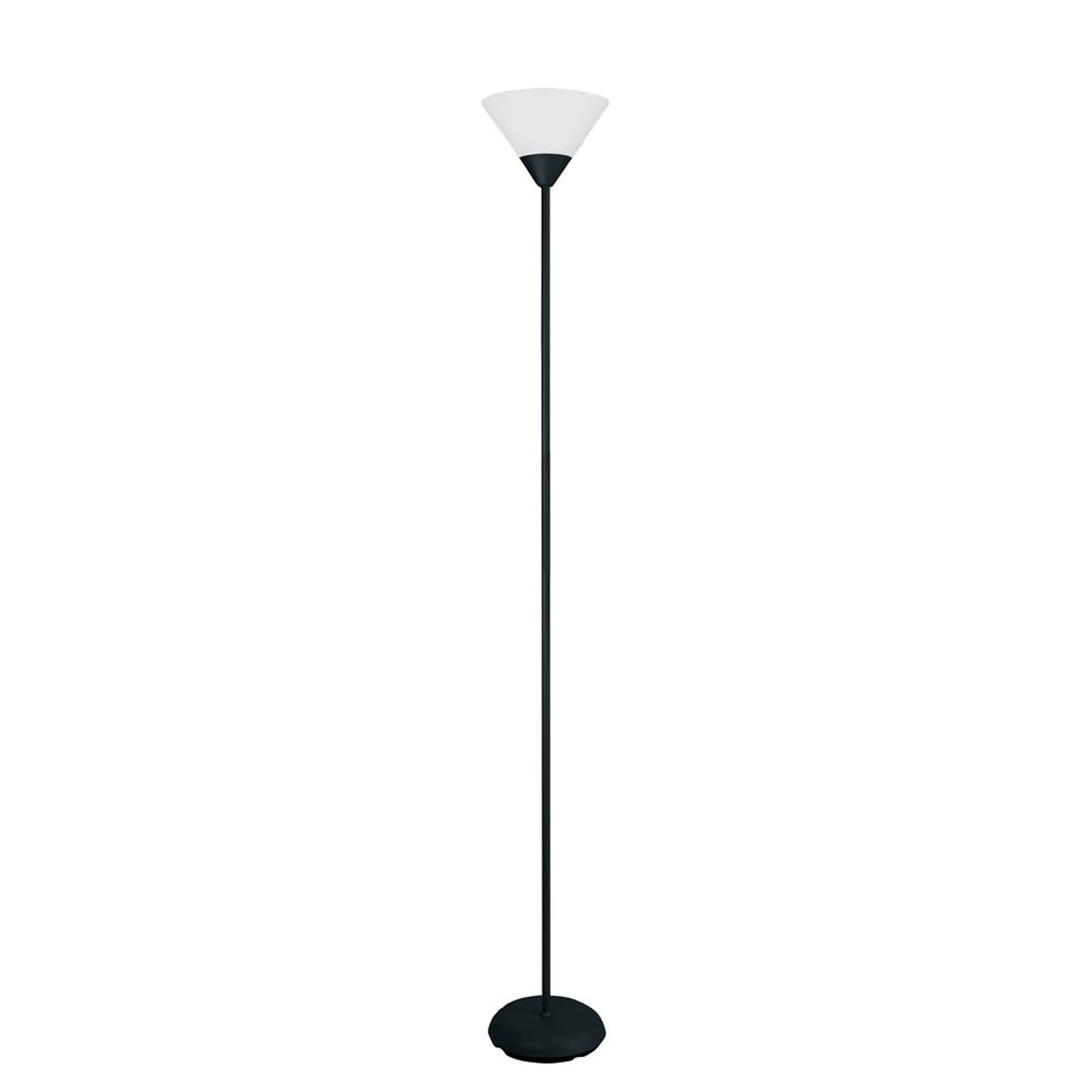 Simple Designs Incandescent Floor Lamp, Black (LF1011-BLK)