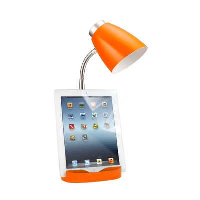 Limelights Incandescent Desk Lamp, Orange (LD1002-ORG)