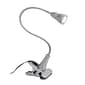 Simple Designs LED Desk Lamp, Silver (LD2015-SLV)