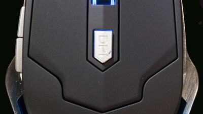 Velocilinx Brennus VXGM-MS5B-10K-BK Optical Gaming Mouse, Silver and Black