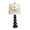 Elegant Designs Table Lamp, Aged and White (LT3097-WHT)