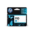 HP 910 Cyan Standard Yield Ink Cartridge (3YL58AN#140), print up to 315 pages