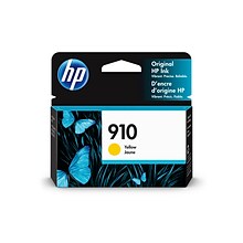 HP 910 Yellow Standard Yield Ink Cartridge (3YL60AN#140), print up to 315 pages