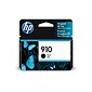 HP 910 Black Standard Yield Ink Cartridge (3YL61AN#140), print up to 300 pages
