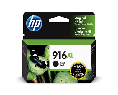 HP 916XL Black High Yield Ink Cartridge (3YL66AN#140)