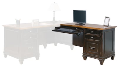 Martin Furniture Hartford Right Hand Facing Return for Pedestal Desk (IMHF684RR)