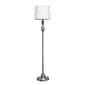 Elegant Designs Incandescent Lamp Set, Brushed Steel (LC1015-BST)