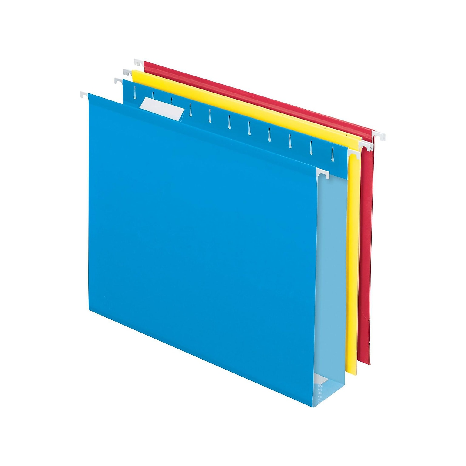 Pendaflex Reinforced Hanging File Folders, 2 Expansion, Letter Size, Assorted Color, 12/Box (PFX D99973)