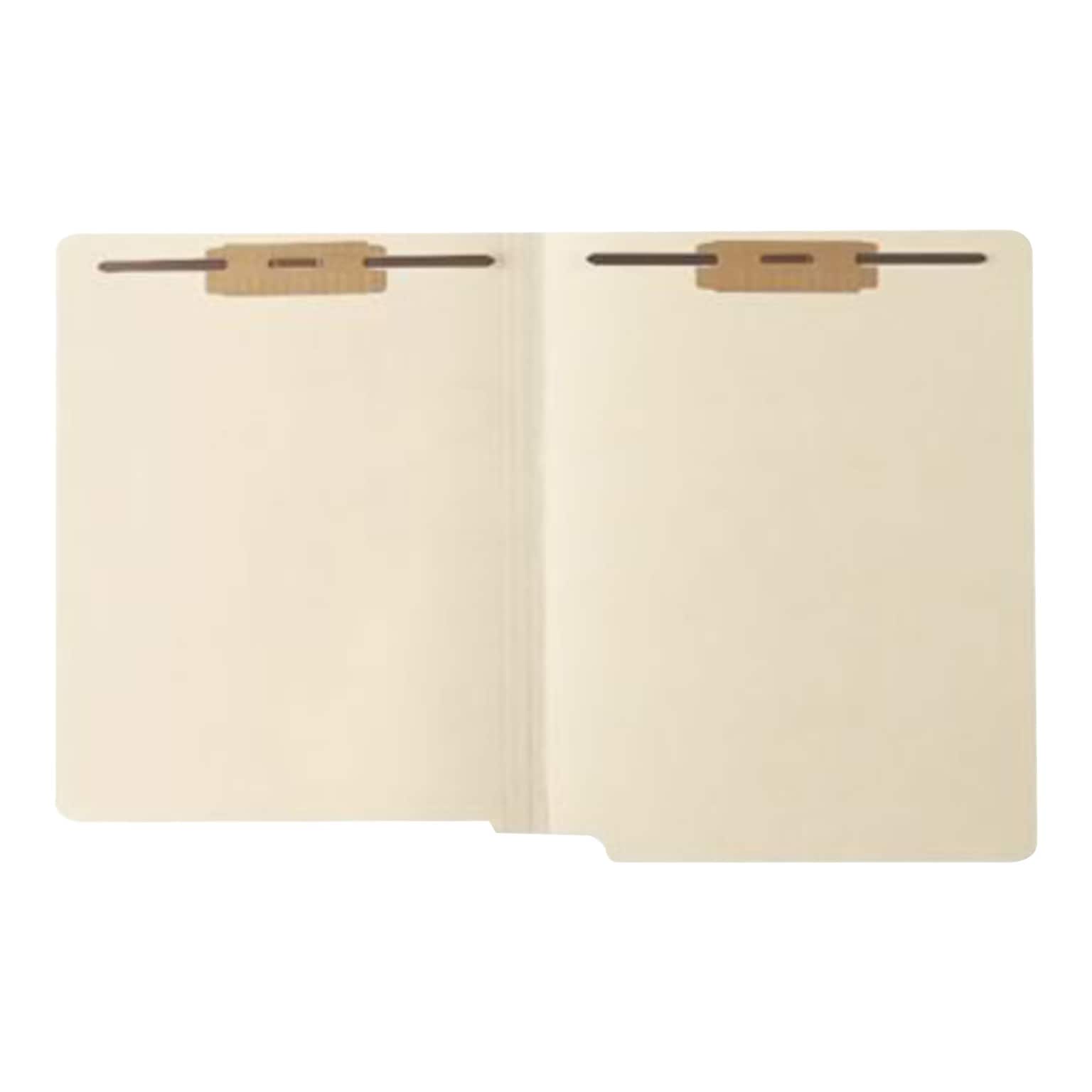 Medical Arts Press Heavy Duty End Tab File Folders, Letter Size, Manila, 50/Box (31464)