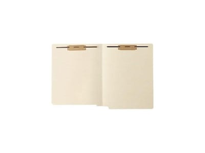 Medical Arts Press End Tab File Folders, Straight Cut, Letter Size, Manila, 50/Box (52370)