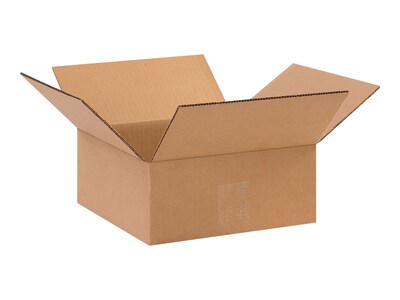 Coastwide Professional™ 10 x 10 x 4, 200# Mullen Rated, Shipping Boxes, 25/Bundle (CW29221)