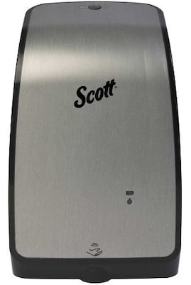 Scott Professional™ Touchless Cassette Skin Care Dispenser, Brushed Metallic (32508)