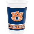 NCAA Auburn University Plastic Cups 8 pk (014830)