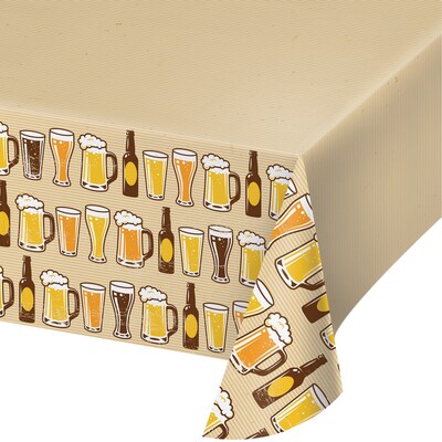 Creative Converting Cheers and Beers Plastic Tablecloth (324453)