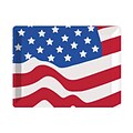 Creative Converting Flag Plastic Serving Trays, 3 Count (DTC054402TRAY)