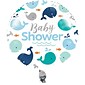Creative Converting Blue Baby Whale Mylar Balloon (324426)