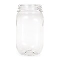 Creative Converting Plastic Mason Jar, Clear (058706)