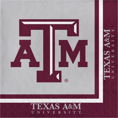 NCAA Texas A and M University Napkins 20 pk (664848)
