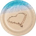 Creative Converting Beach Love Dessert Plates 8 pk (417363)