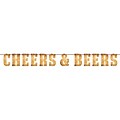 Creative Converting Cheers and Beers Letter Banner (325078)