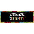 Creative Converting Retirement Chalk Hanging Cutouts, 3 Pack (995977)