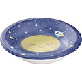 Creative Converting To The Moon And Back Baby Shower Paper Bowls, 20 Oz., 8/Pack (322280)