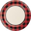 Creative Converting Buffalo Plaid Banquet Plate 8 pk (321826)