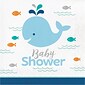 Creative Converting Blue Baby Whale Baby Shower Napkins 16 pk (322198)
