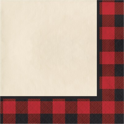 Creative Converting Buffalo Plaid Napkins 16 pk (321823)