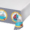 Creative Converting Ahoy Matey Nautical Plastic Tablecloth (727226)