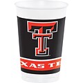 NCAA Texas Tech University Plastic Cups 8 pk (374891)