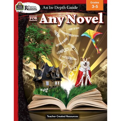 Teacher Created Resources Rigorous Reading: An In-Depth Guide for Any Novel Grade 3-5 (TCR2972)